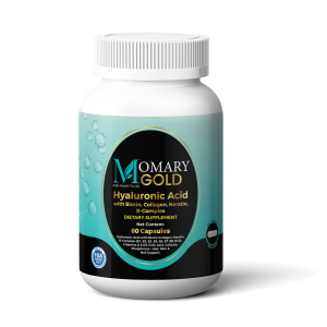 MOMARY GOLD Hyaluronic Acid with Biotin, Collagen, Keratin, B-Complex